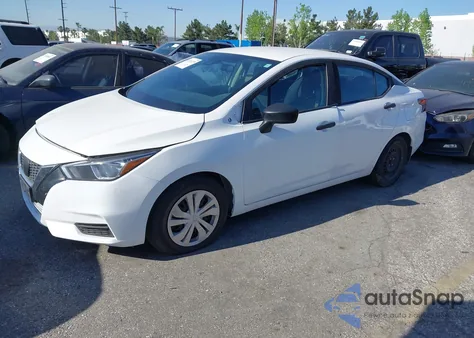 2020 Nissan Versa S z USA, uszkodzony, nr VIN 3N1CN8DV2LL803602